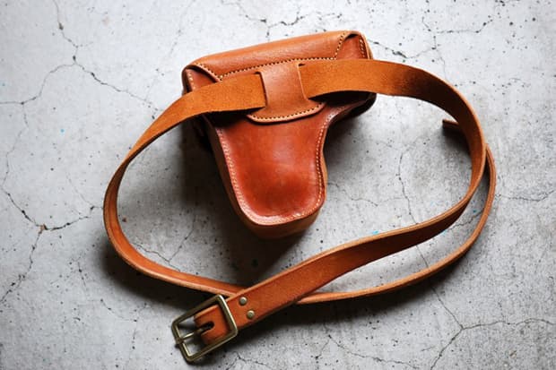 Roberu Mirrorless Compact Camera Gun Holder 皮革製相機包