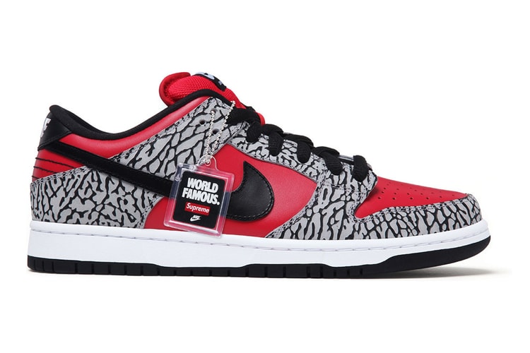 Supreme x Nike SB Dunk Low 2012 聯名鞋款
