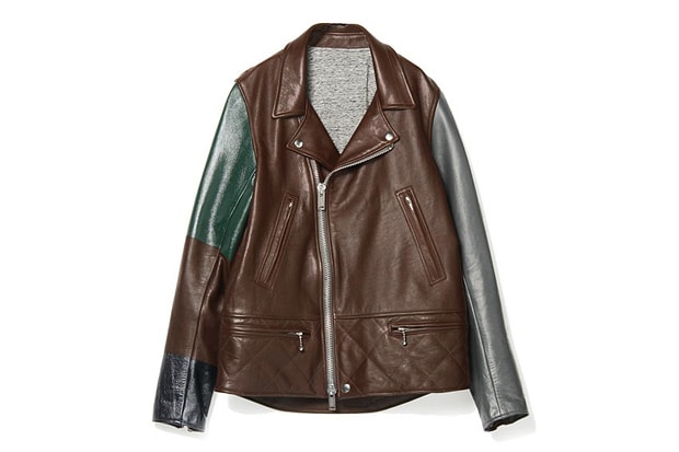 UNDERCOVER 2012 秋冬 J4206-1 Bordeaux Leather Jacket 皮革外套