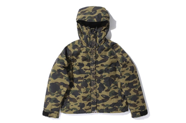 A Bathing Ape 2012 秋冬1ST CAMO LIGHT WEIGHT HOODIE