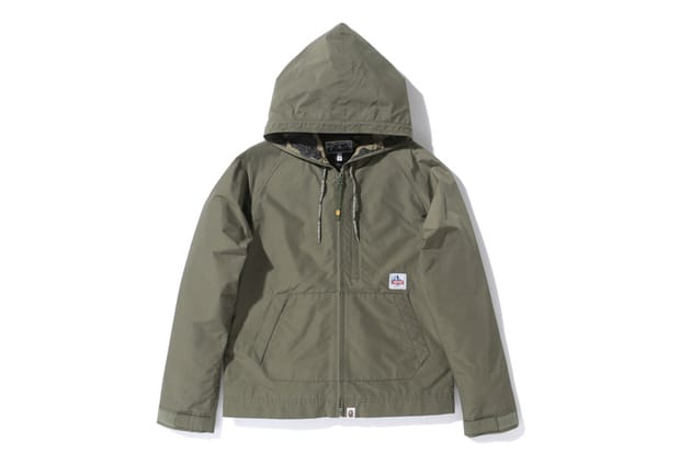 A Bathing Ape 2012 秋冬 1ST CAMO LINING HOODIE JACKET 迷彩內裡外套
