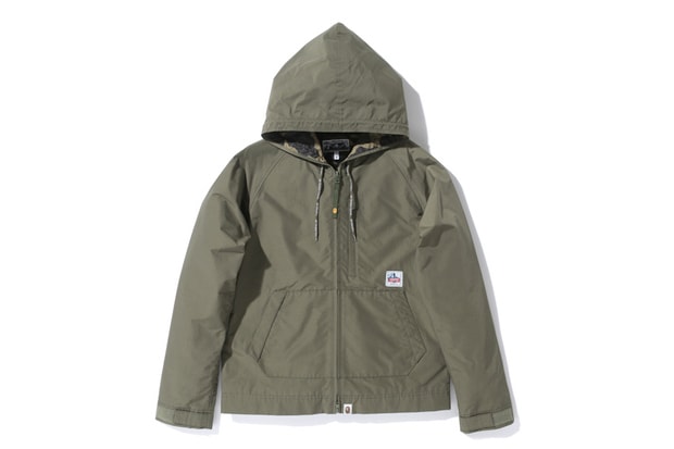 A Bathing Ape 2012 秋冬 1ST CAMO LINING HOODIE JACKET 迷彩內裡外套