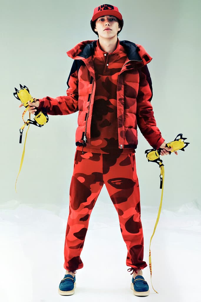 A Bathing Ape 2012 秋冬系列型錄造型形象