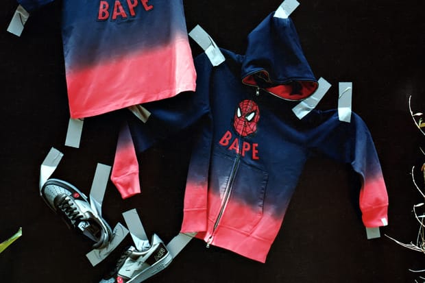 A Bathing Ape x Marvel Comics 2012 秋冬 “Spider-man”聯名系列預覽