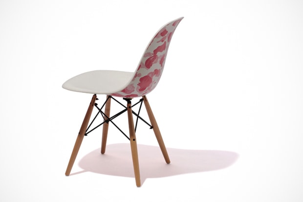 A Bathing Ape x Modernica 2012 BAPE BALLPEN CAMO Side Chair