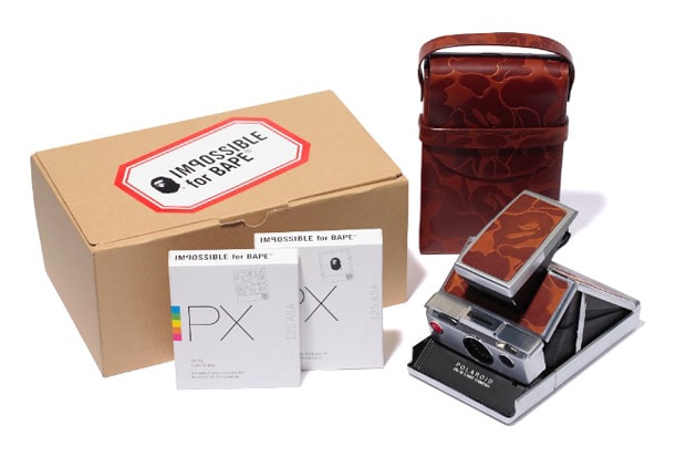 Impossible for BAPE 2012 Complete Set 迷彩寶麗來 Polaroid 像機組