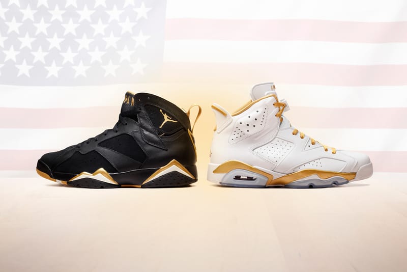 Air Jordan VI & VII  “Golden Moments” 復刻系列