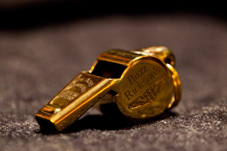 Buzz Rickson 黃銅製哨子