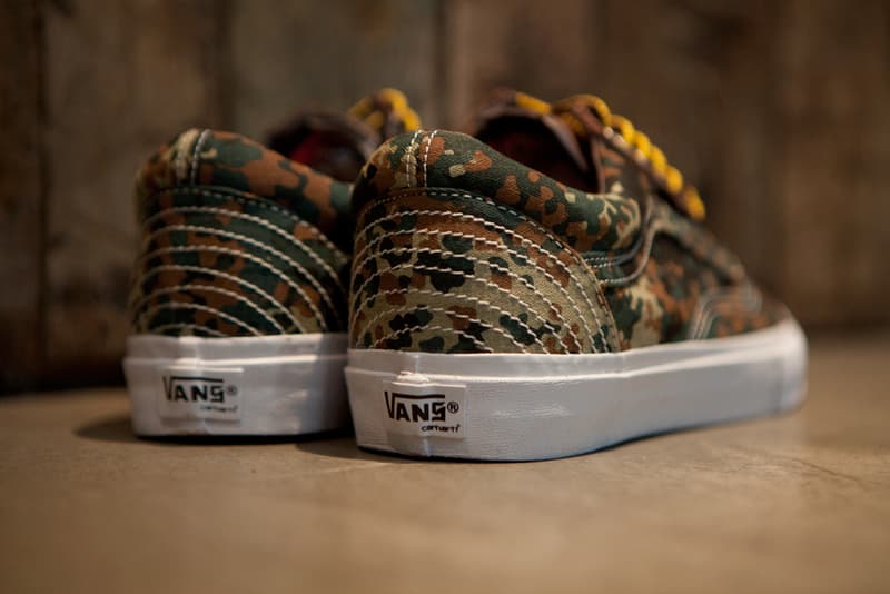 Carhartt WIP x Vans Syndicate 2012 秋季 Old Skool Camo 迷彩別注鞋款