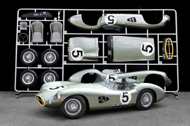 Evanta Aston Martin DBR1 1:1 實物原大模型組件