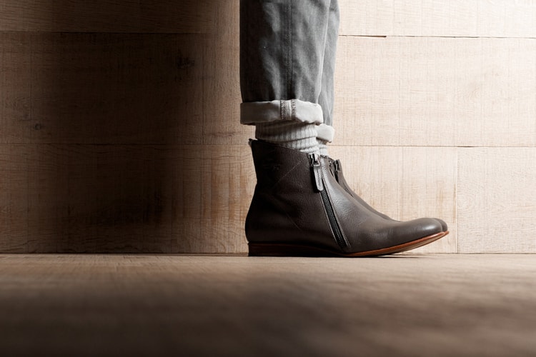 hard graft 2012 秋季拉鏈革靴