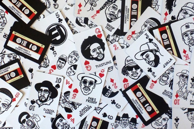 Hip-Hop’s 嘻哈說唱歌手以及團體為圖案概念設計的撲克牌 Playing Cards