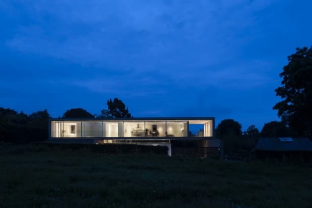 John Pardey Architects 及 Strom Architects 呈獻：Hurst House 建築藝術設計