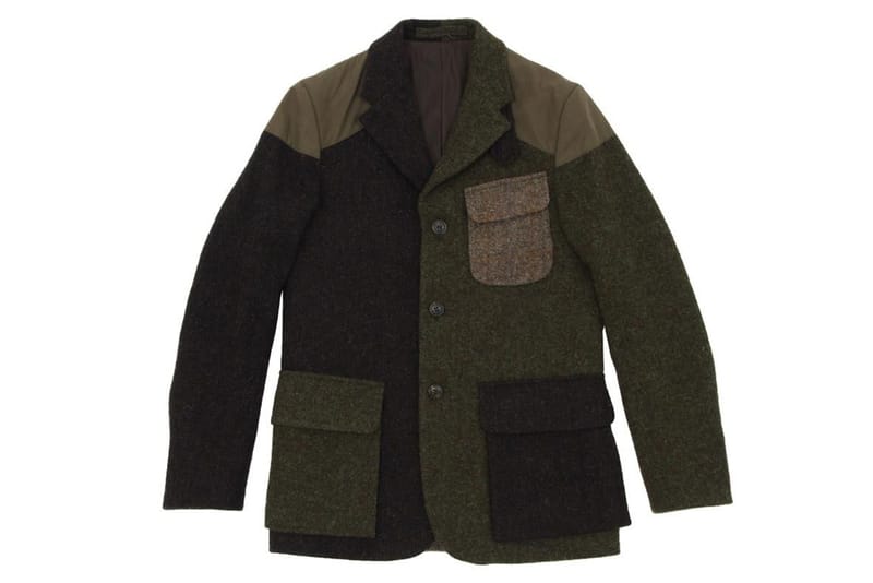  Nigel Cabourn Crazy Mallory Jacket 羊毛拼布外套