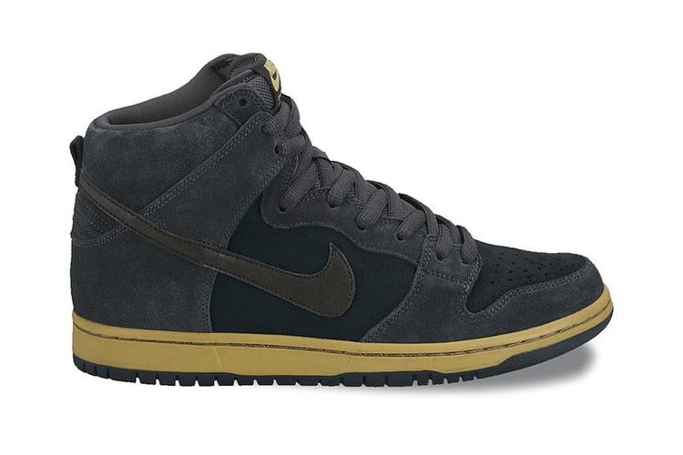 Nike SB 2012 秋季 Dunk High Pro “Classic Charcoal” 鞋款
