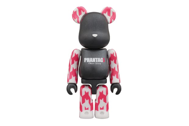 PHANTACi x Medicom Toy Beabrick 100% Black Houndstooth