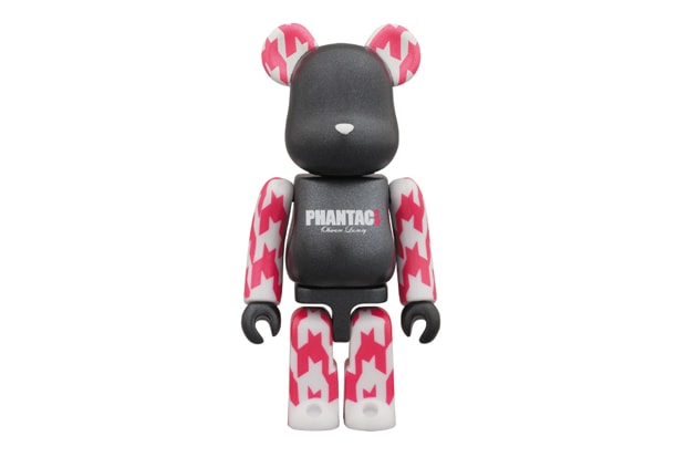 PHANTACi x Medicom Toy Beabrick 100% Black Houndstooth