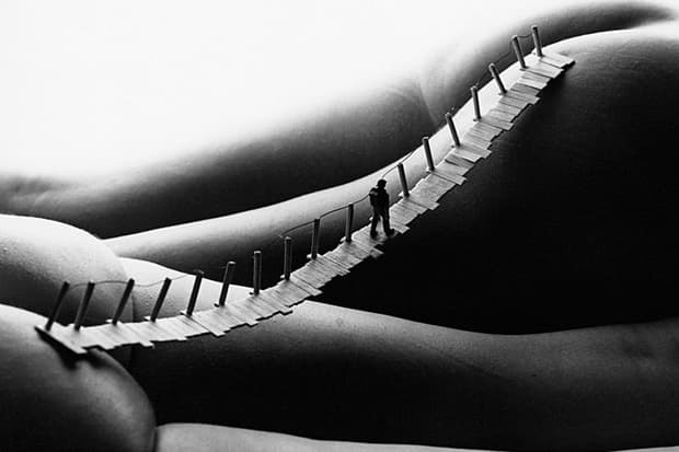 The Body As A Landscape For Minitature Scenes by Allan Teger 人體攝影作品