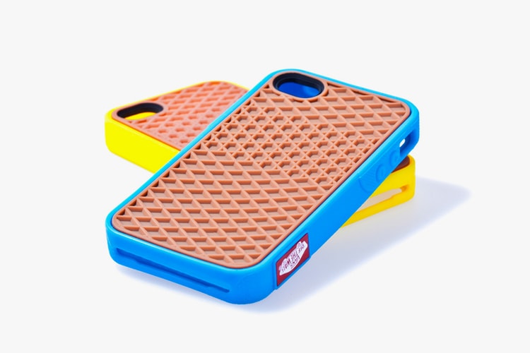 Vans 2012 iPhone 4/4S 專用全新配色 Rubber Waffle Case 保護殼 Yellow/Cyan