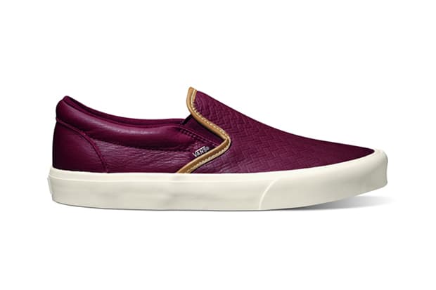 Vans California 2012 秋季 Slip-On CA “Braided” 鞋款