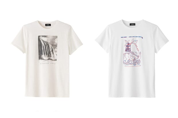 A.P.C. 以 Veronica Falls, The Rapture, Paradis and Connan Mockasin 為概念打造最新 T-Shirts 系列