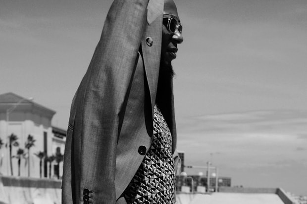 Yasiin Bey 於 A. Sauvage 最新攝影作品中擔任模特兒