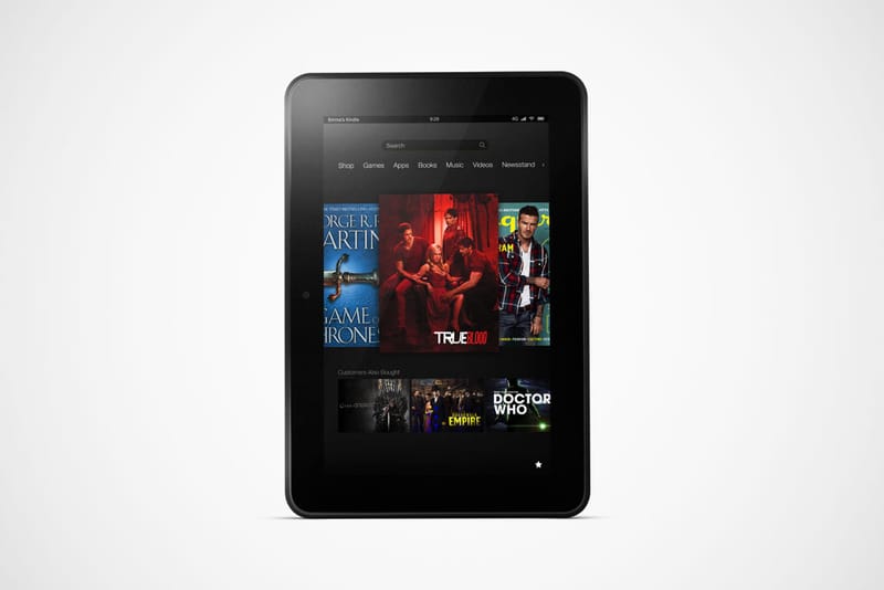 Amazon 亞馬遜推出全新 Kindle Fire HD 平板