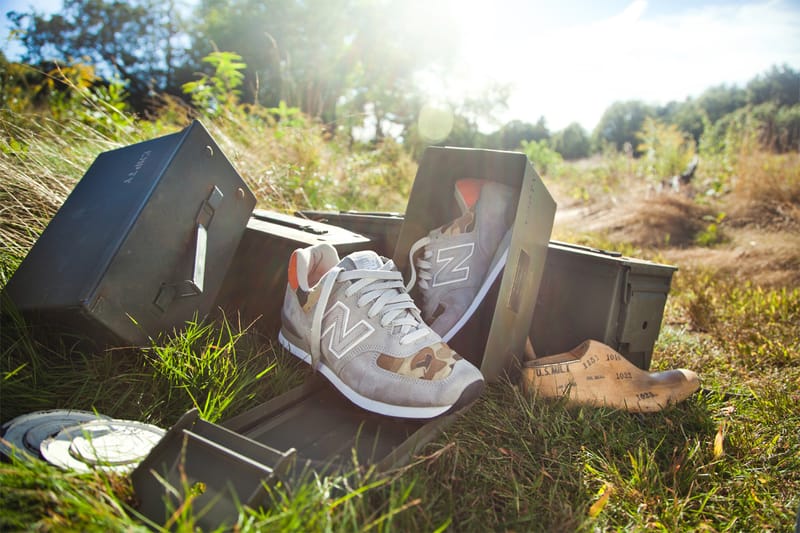 Ball and Buck x New Balance “Camo” US574 別注鞋款