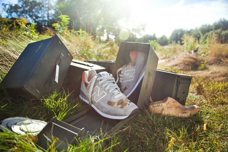 Ball and Buck x New Balance “Camo” US574 別注鞋款