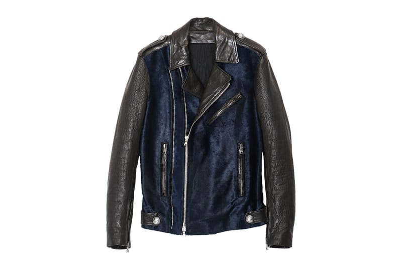 Balmain 2012 秋冬 Double Rider 皮革外套