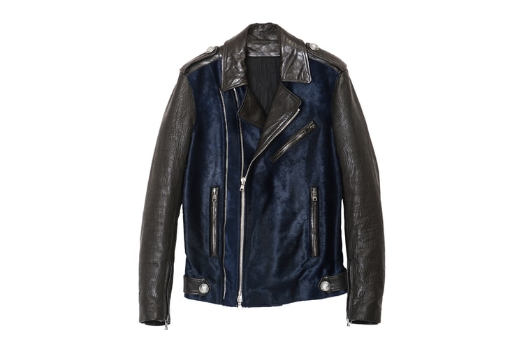 Balmain 2012 秋冬 Double Rider 皮革外套