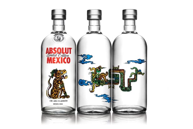 Dr. Lakra x ABSOLUT  最新以馬雅文化為設計概念伏特加酒樽