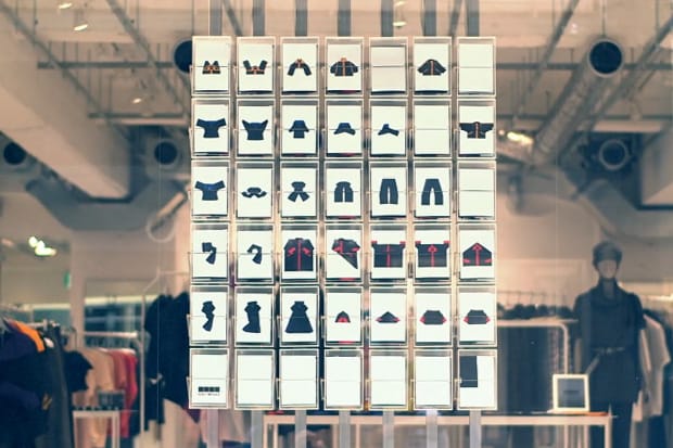 Issey Miyake 銀座旗艦店全新概念櫥窗展示裝置