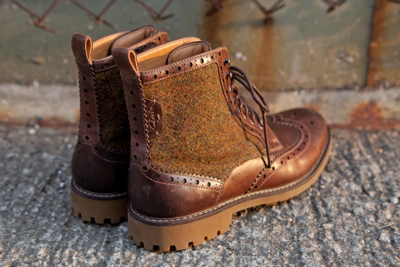 Harris Tweed x Clarks 2012 Fall/Winter Montacute Lord 