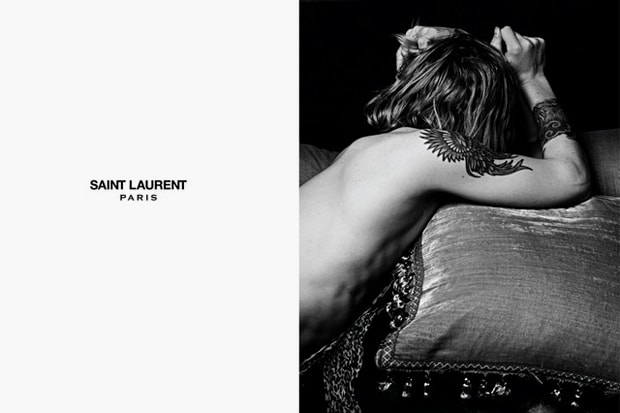 Hedi Slimane 職掌的 Saint Laurent 發表首張品牌形象照片