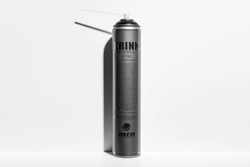 KRINK 與 MTN 聯手推出全新 K-750 Spray Can 噴漆