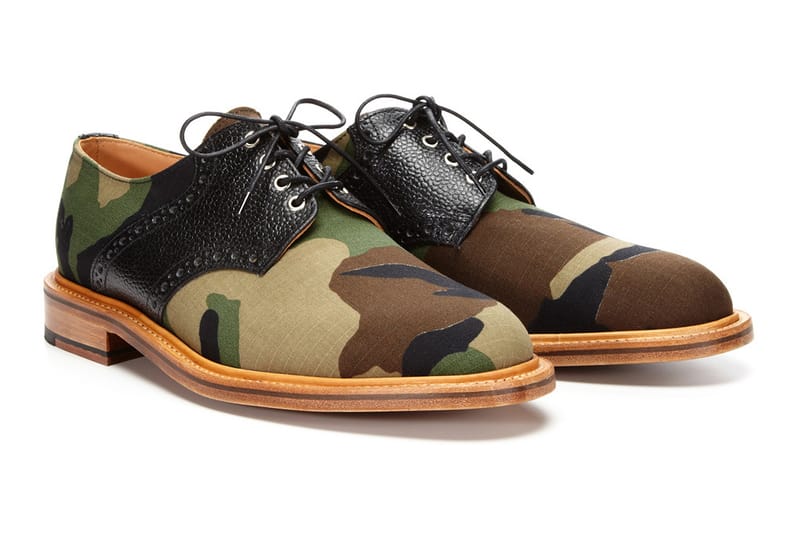 Mark McNairy Woodland Camo Derby Lace-Ups 迷彩設計 Park & Bond 別注紳士鞋款