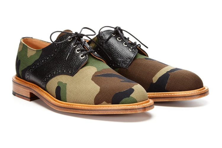 Mark McNairy Woodland Camo Derby Lace-Ups 迷彩設計 Park & Bond 別注紳士鞋款