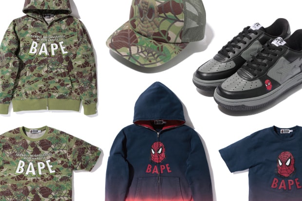 Marvel Comics x A Bathing Ape 2012 Fall/Winter “Spider-Man” 2nd Drop