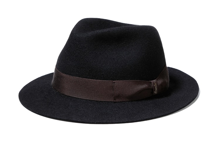 NHIZ x Borsalino 2012 秋冬 闊帽邊紳士帽