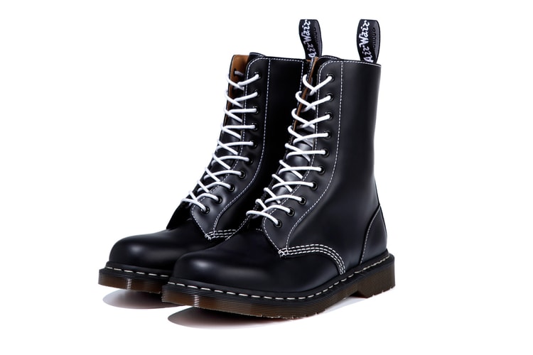 NHIZ x Dr. Martens 1490 10-eye 革靴