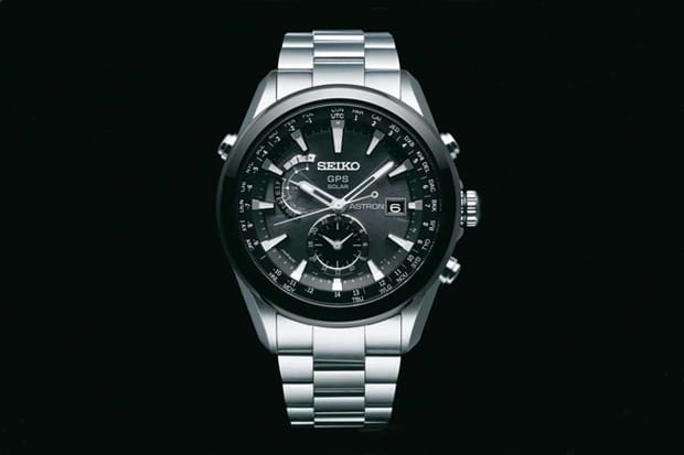 Seiko Astron 2012 秋季 GPS 衛星定位太陽能白鈦腕錶