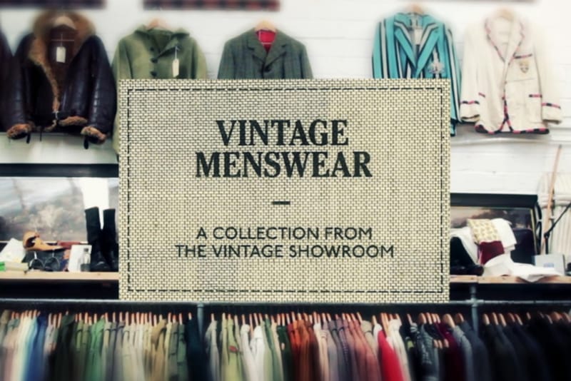 Vintage Menswear: A Collection from the Vintage Showroom