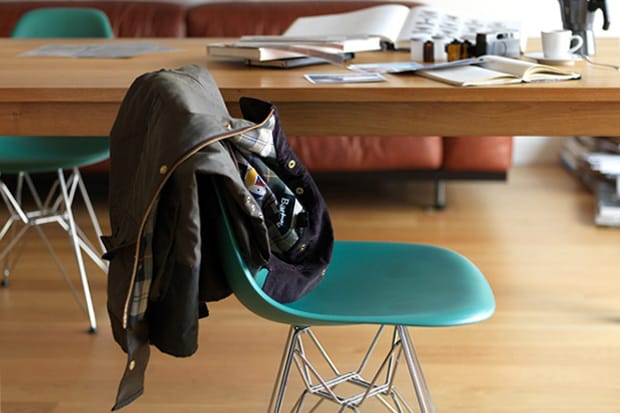 Wood Wood x Barbour 10th Anniversary Bedale Jacket