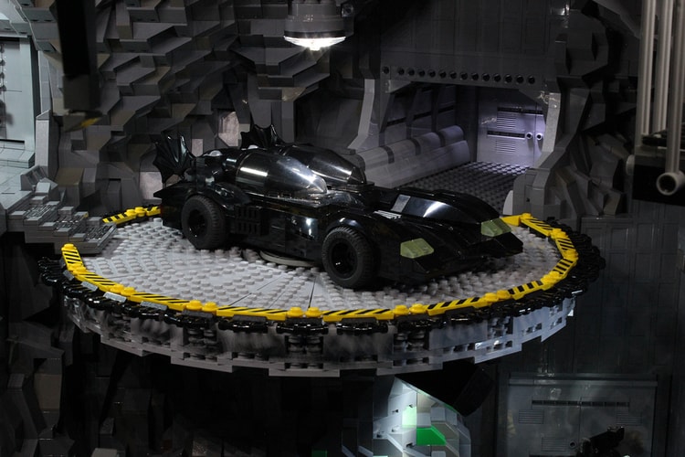 20,000 Parts and Weighs 100 Pounds Lego Batcave by Carlyle Livingston II and Wayne Hussey