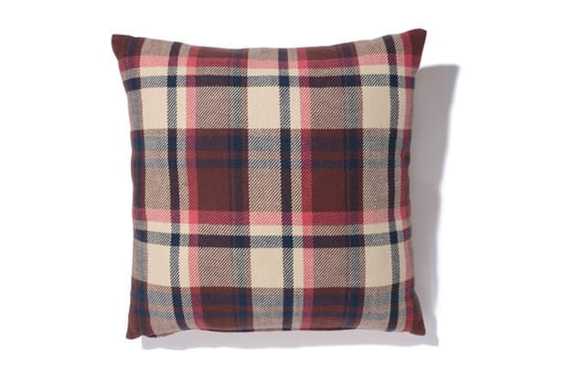 A Bathing Ape 2012 Fall/Winter LEATHER × BAPE CHECK CUSHION