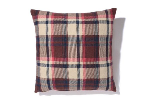 A Bathing Ape 2012 Fall/Winter LEATHER × BAPE CHECK CUSHION