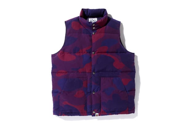 A Bathing Ape 2012 Fall/WInter ZOOM COLOR CAMO DOWN VEST