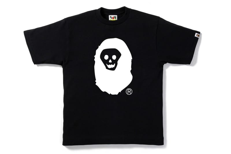 A Bathing Ape 2012 Halloween SKULL FACE TEE
