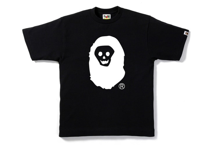 A Bathing Ape 2012 Halloween SKULL FACE TEE